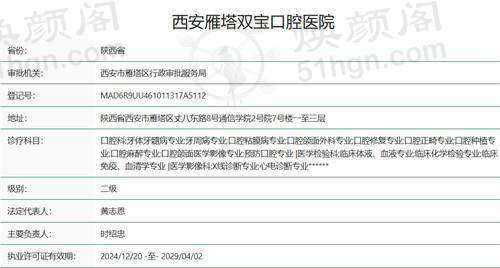 雁塔区西安双宝口腔医院种植牙价格贵吗？多种低价项目可选